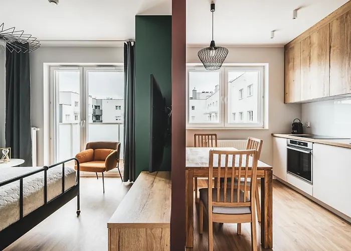 公寓 Pure Inzynierska - Parking Free *